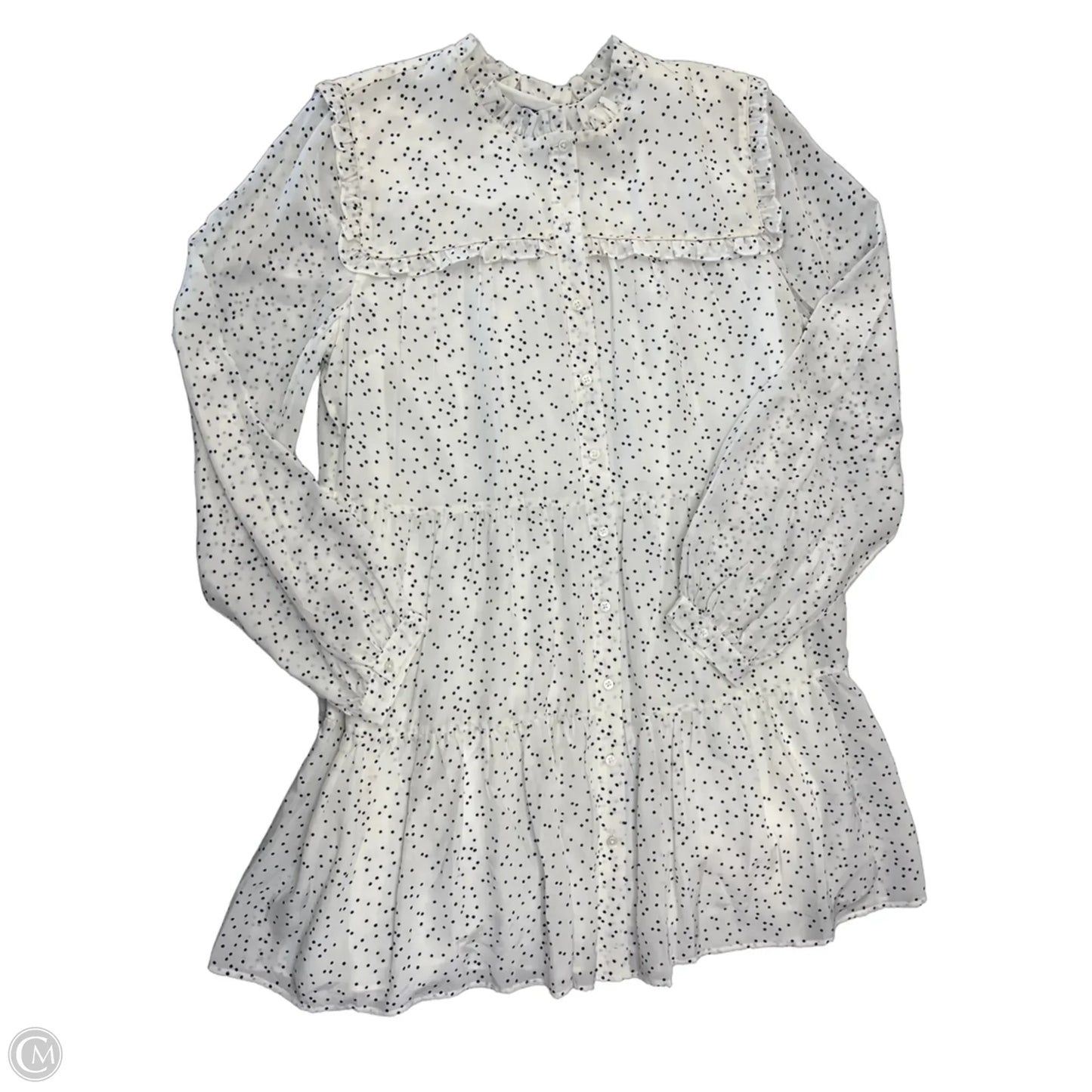 Dress Casual Short By Vineyard Vines In White, Size: L