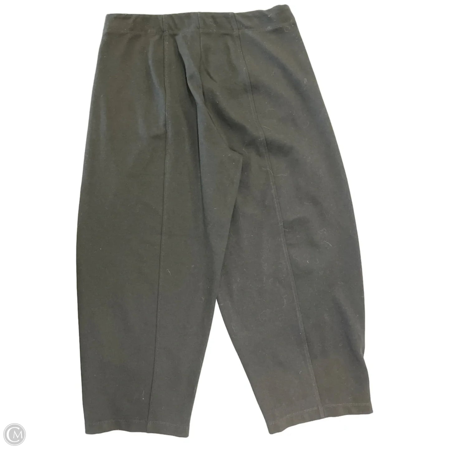 Pants Cropped By Max Studio In Black, Size: L