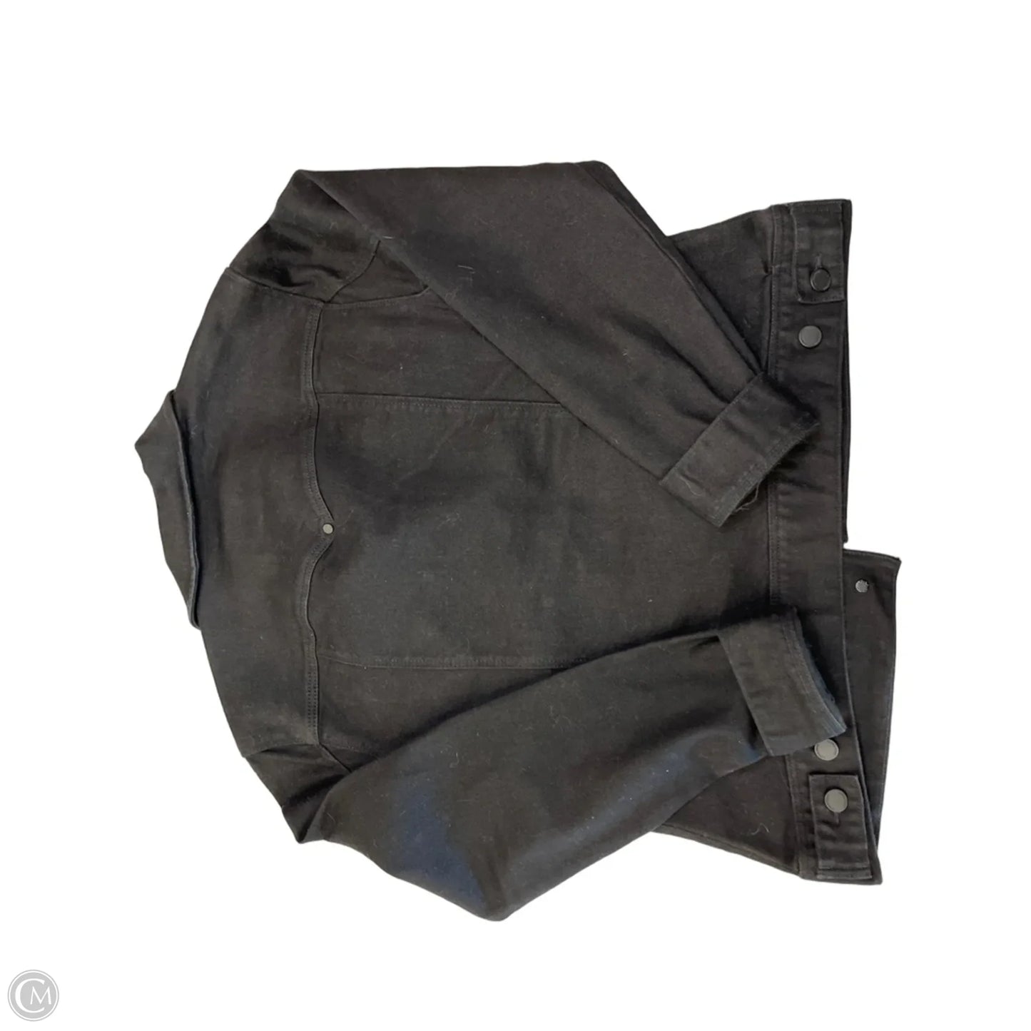 Jacket Denim By Liverpool In Black Denim, Size: M