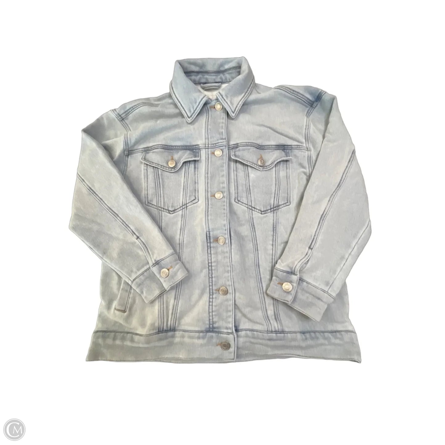Jacket Denim By Z Supply In Blue Denim, Size: Xs