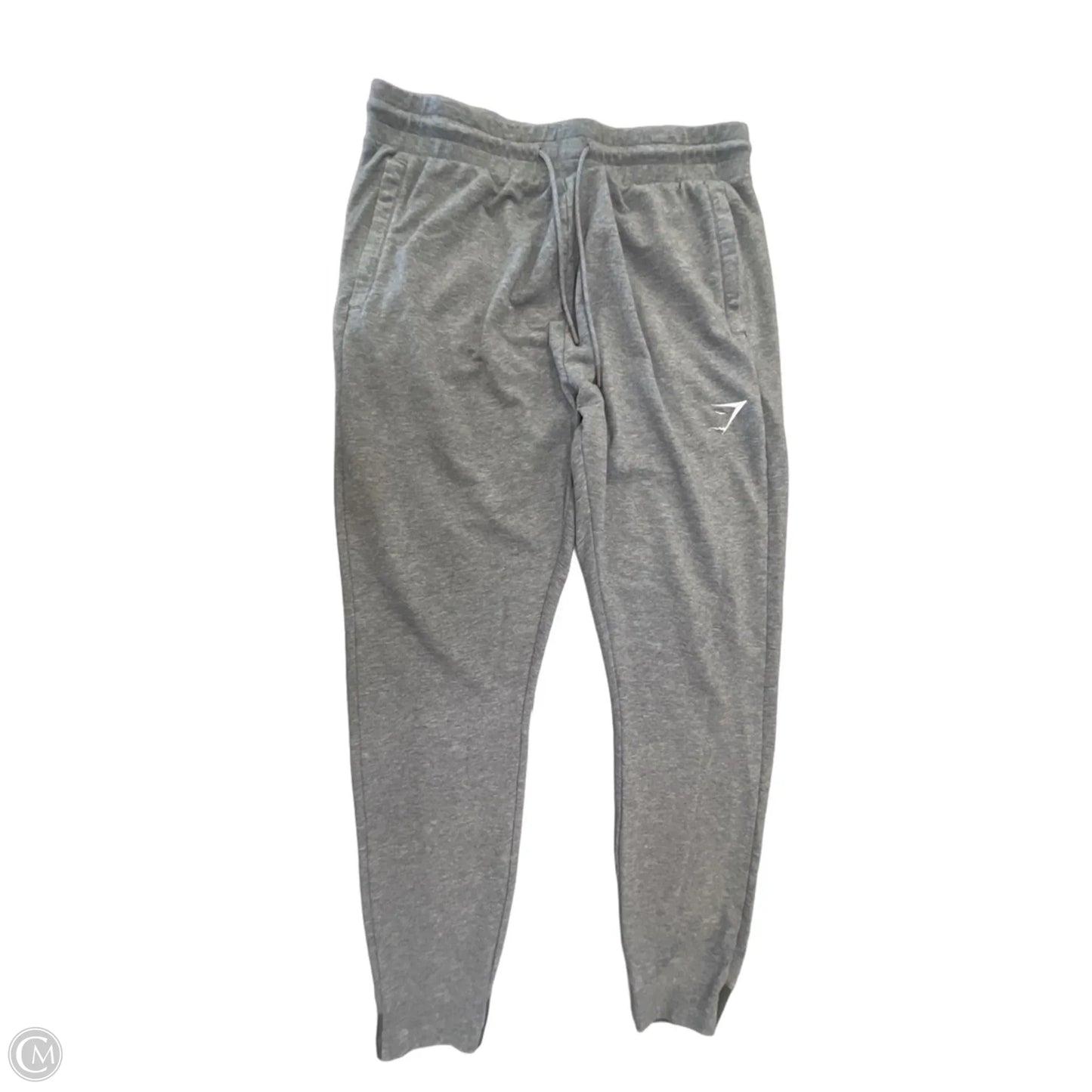 Athletic Pants By Gym Shark In Grey, Size: L
