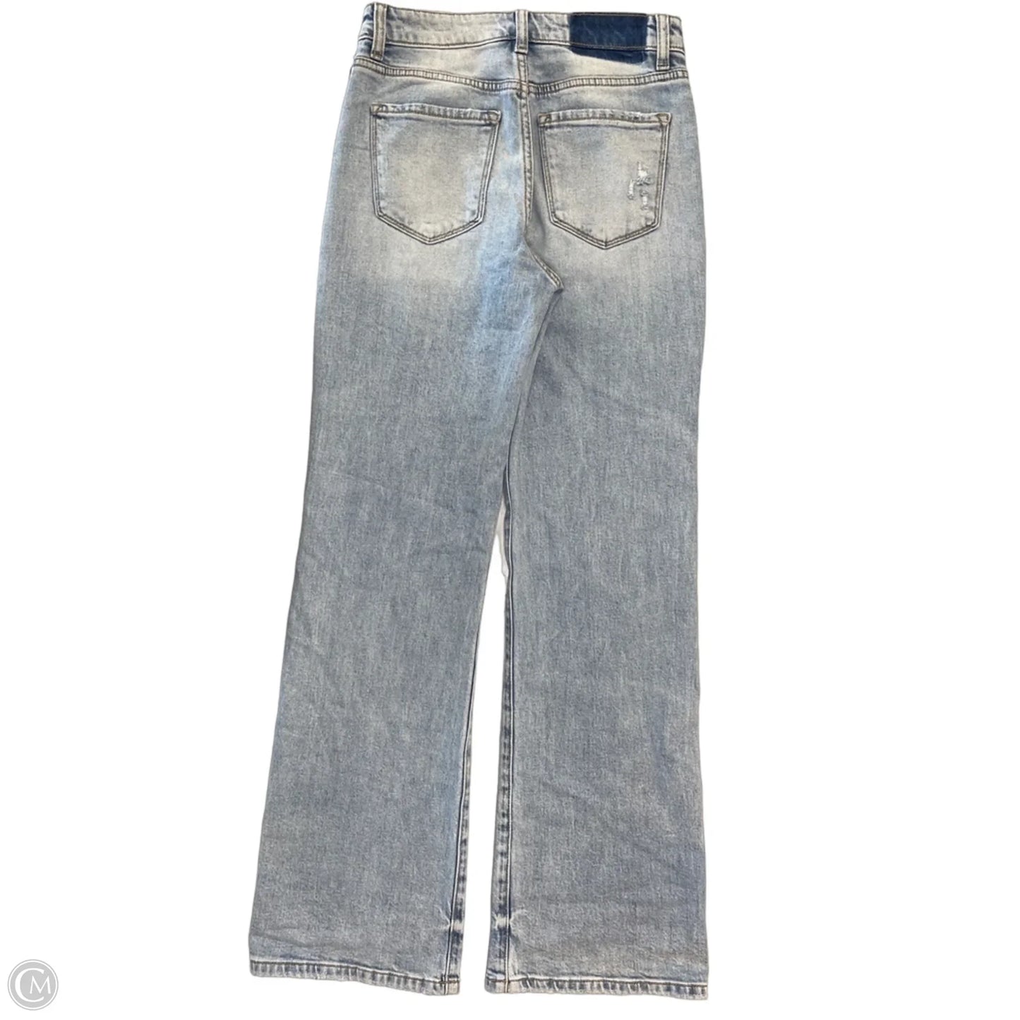 Jeans Flared By Vervet In Blue Denim, Size: 0