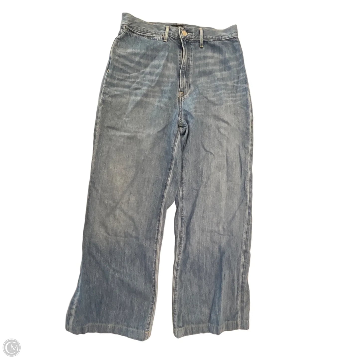 Jeans Wide Leg By Able In Blue Denim, Size: 10