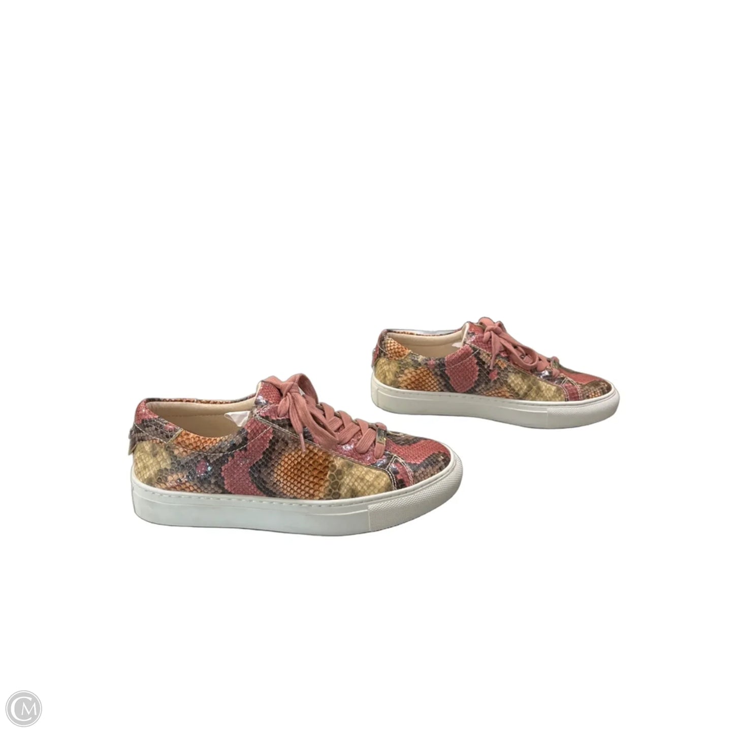 Shoes Sneakers By J Slides In Snakeskin Print, Size: 6