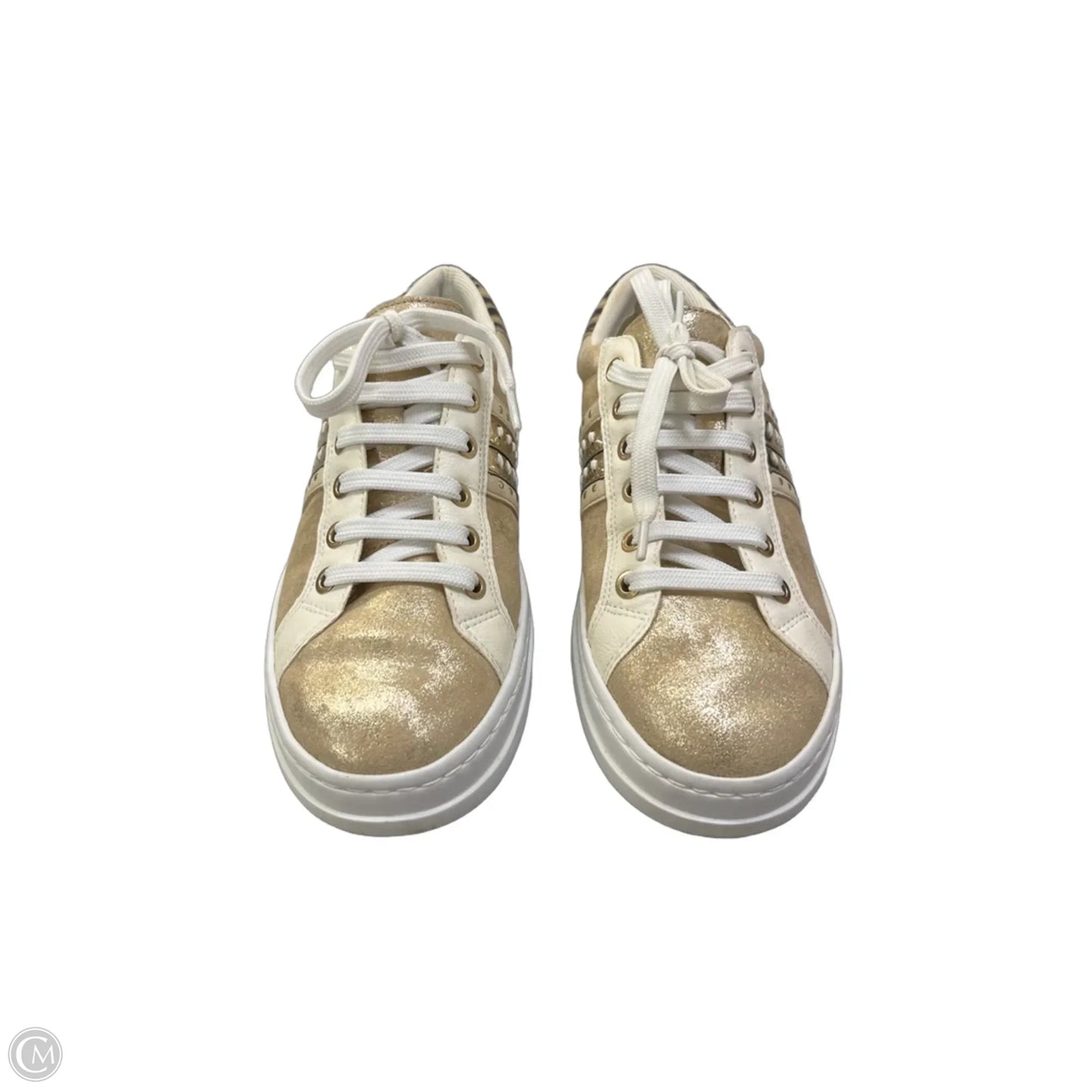 Shoes Sneakers By Geox Shoes In Gold, Size: 8