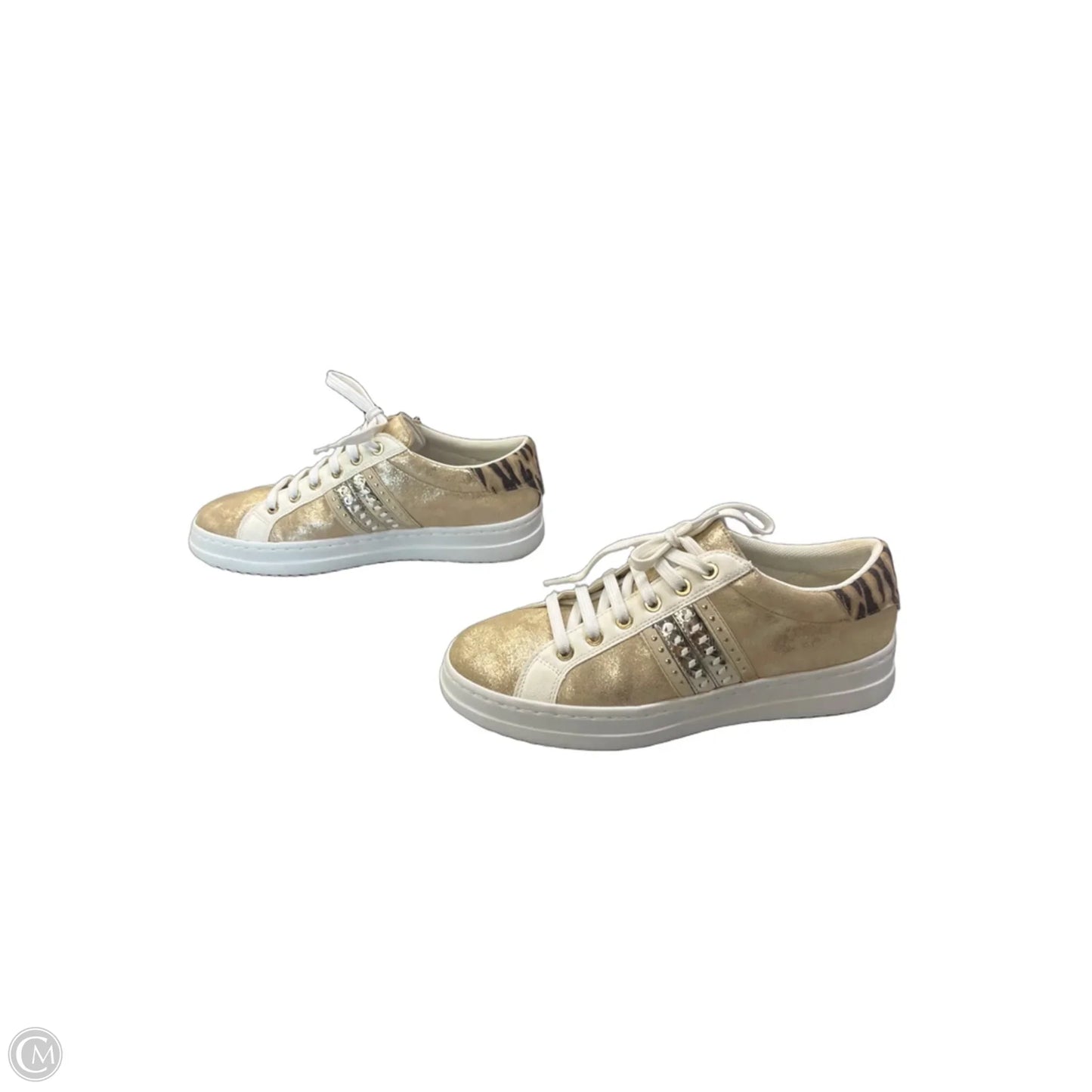Shoes Sneakers By Geox Shoes In Gold, Size: 8