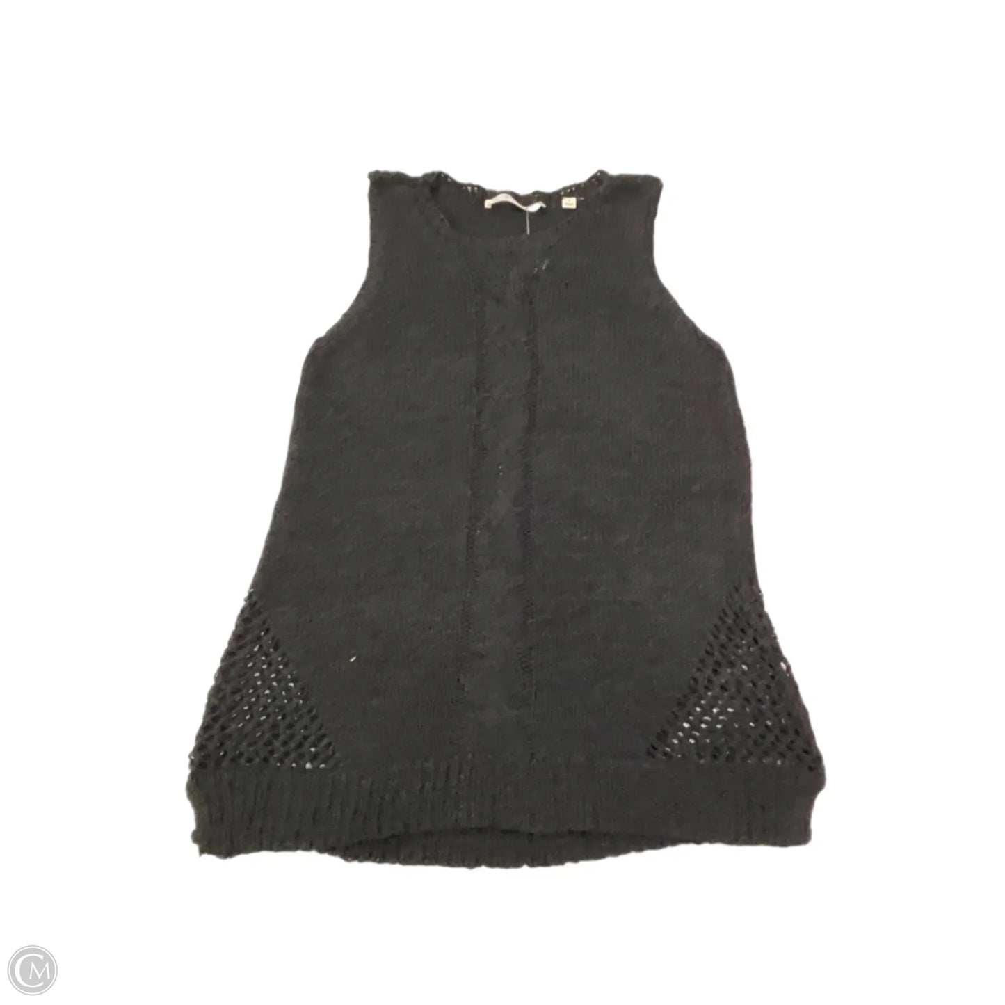 Top Sleeveless By Cyrus In Black, Size: S