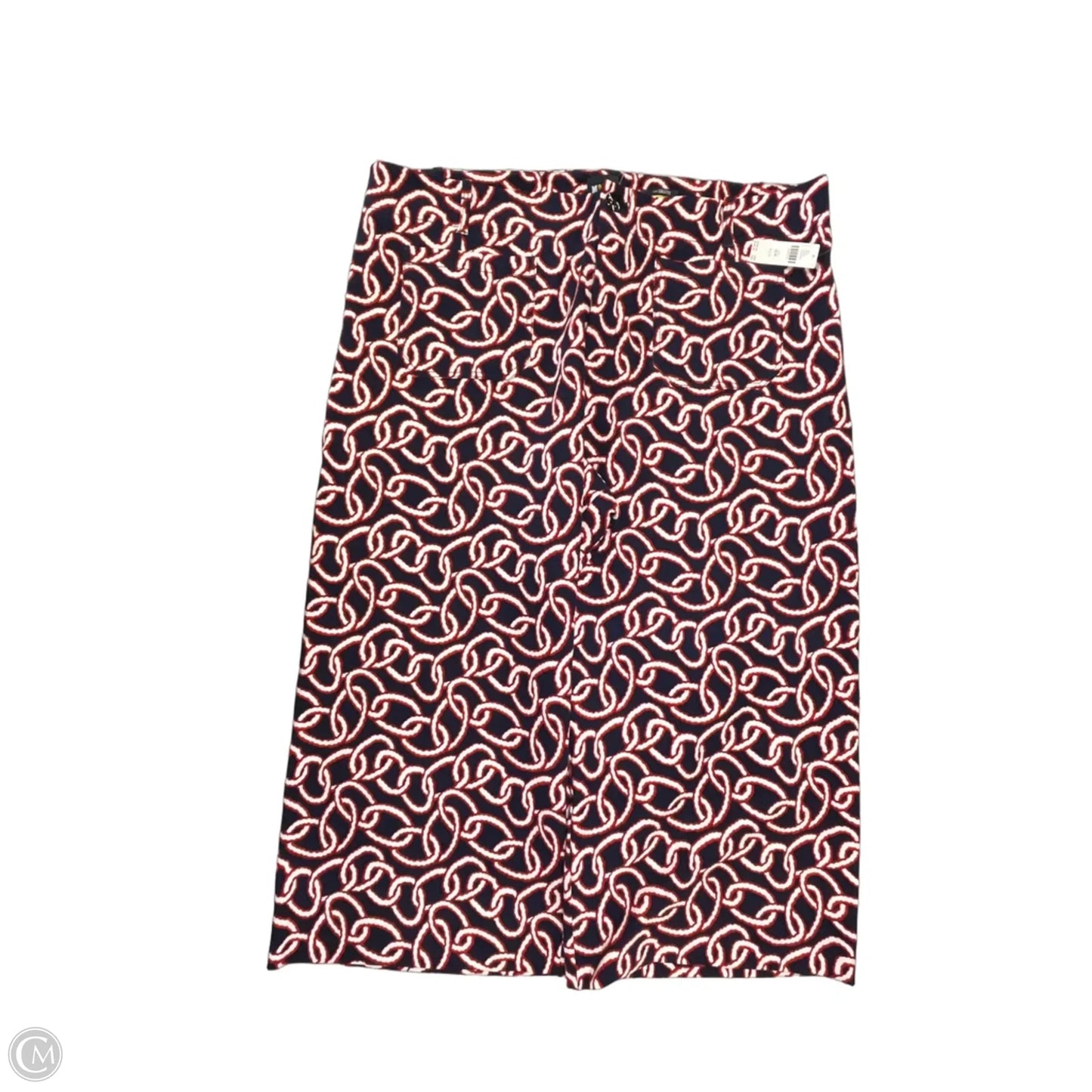 Pants Wide Leg By Maeve In Blue Red & White, Size: 4x