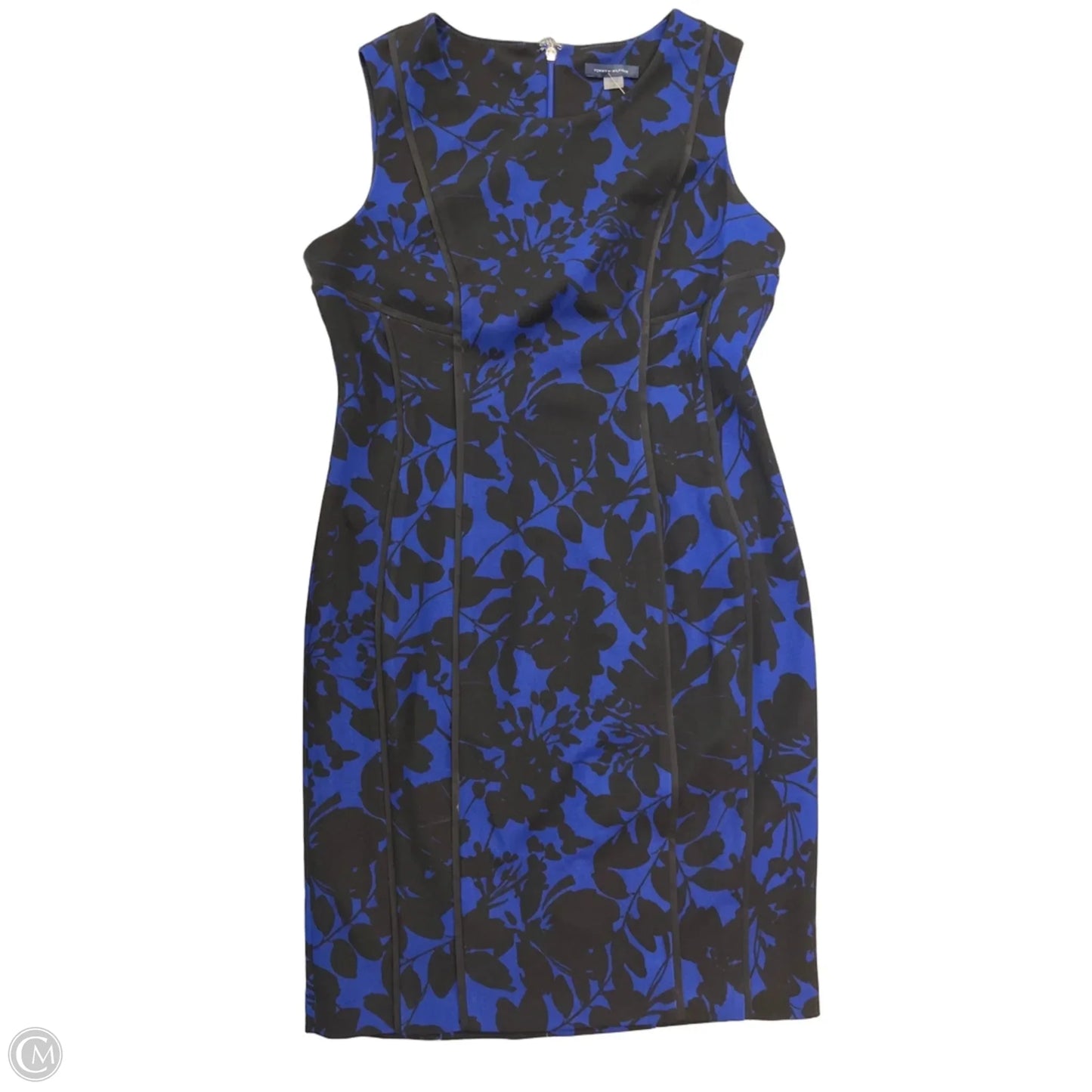 Dress Work By Tommy Hilfiger In Blue, Size: M