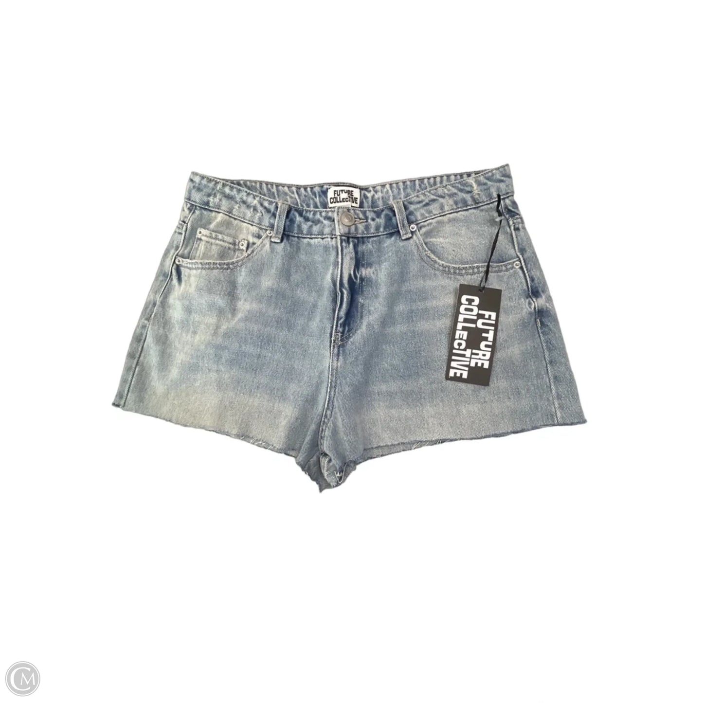 Shorts By Future Collective In Blue Denim, Size: M