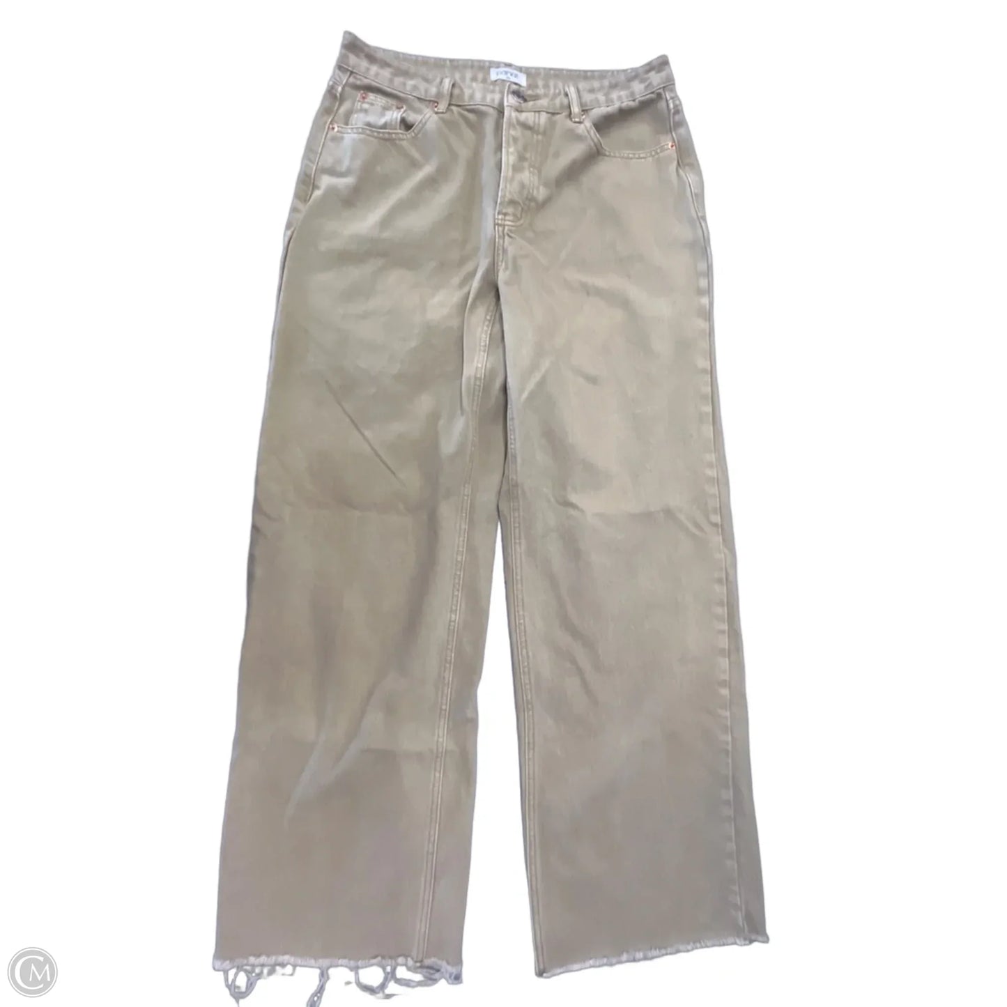 Jeans Wide Leg By Cma In Brown Denim, Size: 8