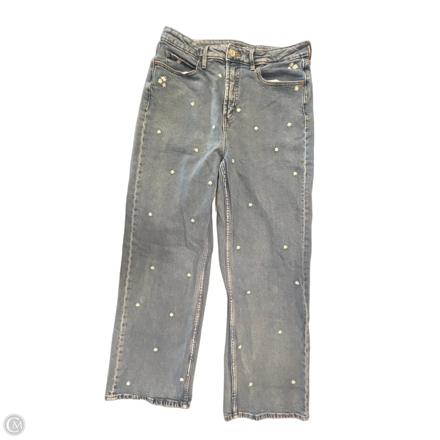 Jeans Wide Leg By Old Navy In Blue Denim, Size: 12p
