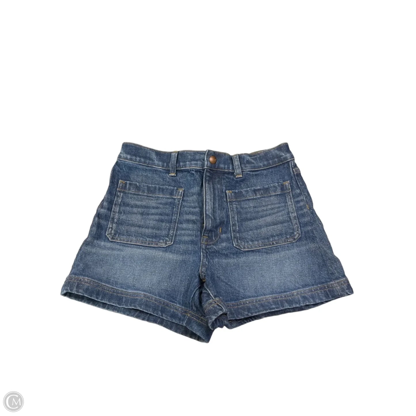 Shorts By Madewell In Blue Denim, Size: S