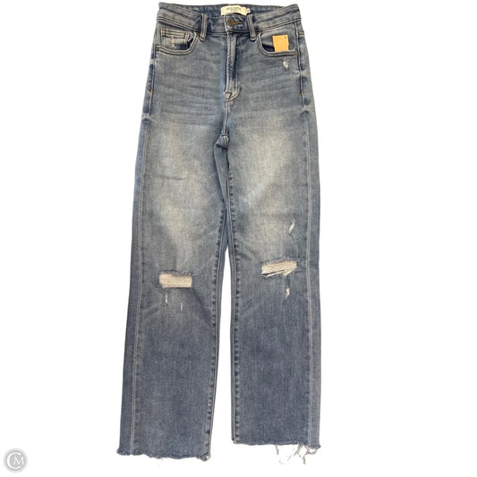 Jeans Wide Leg By Hidden In Blue Denim, Size: 0