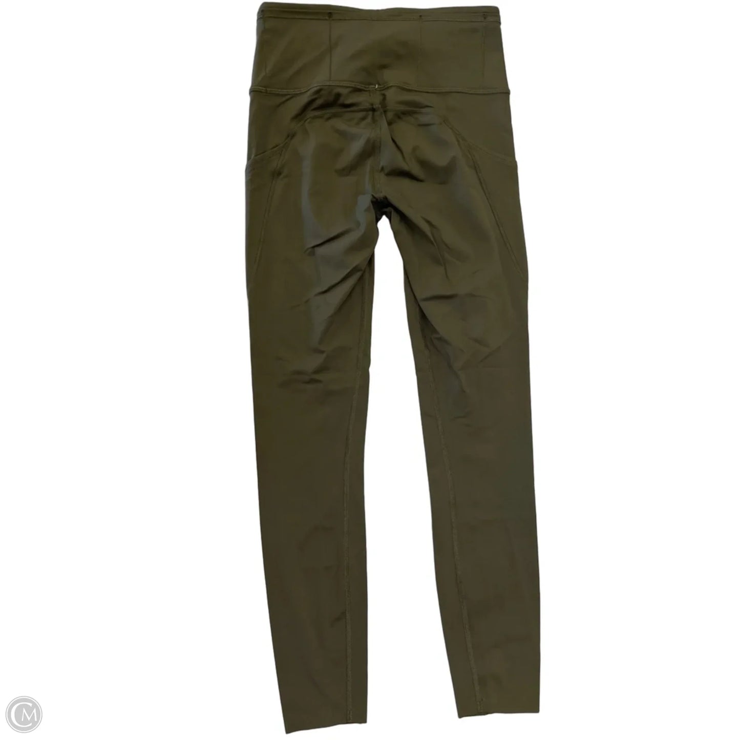 Athletic Leggings By Lululemon In Green, Size: S