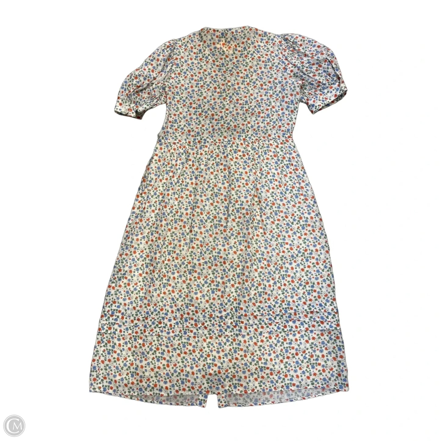 Dress Casual Midi By Cma In Floral Print, Size: S