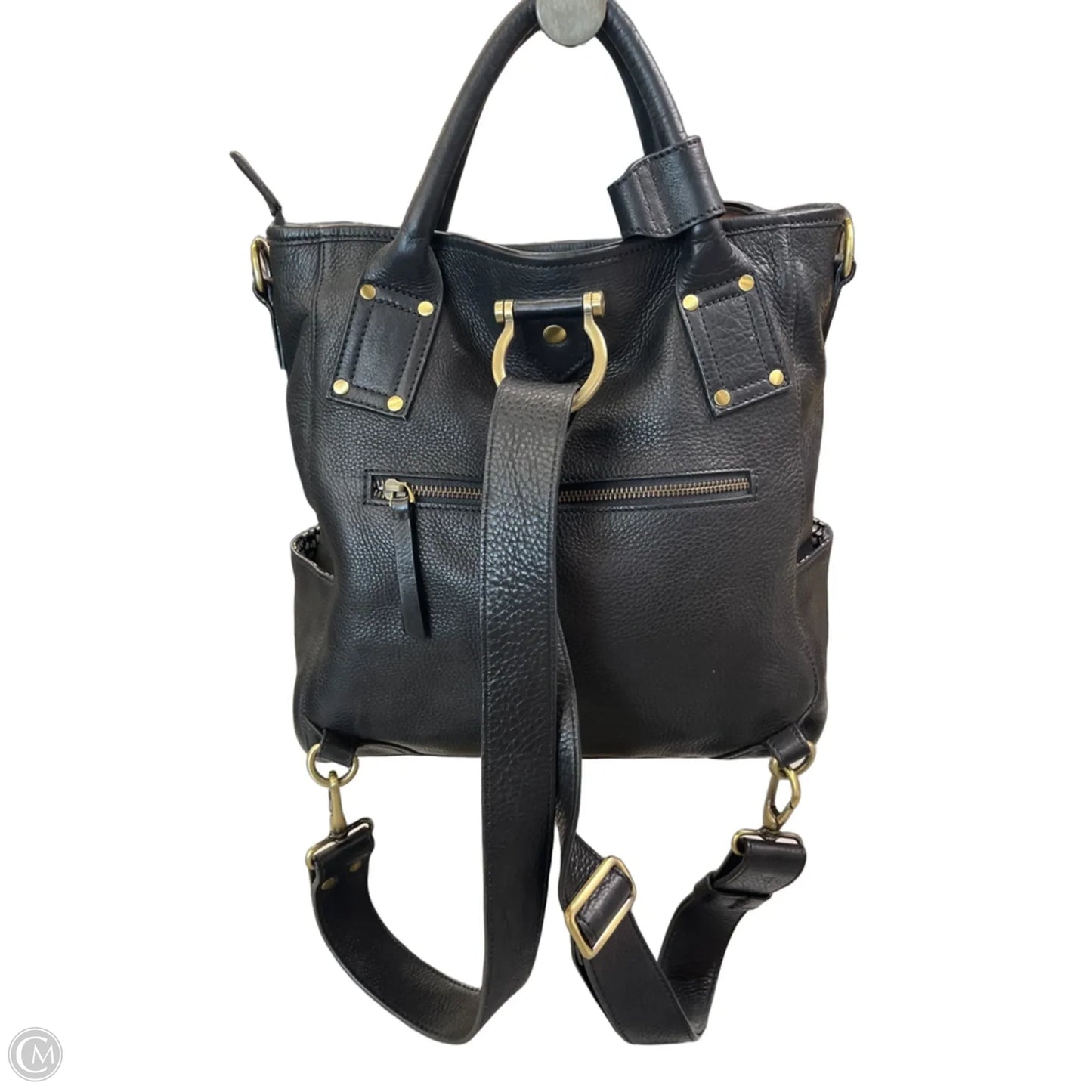 Backpack Leather By Cma, Size: Medium