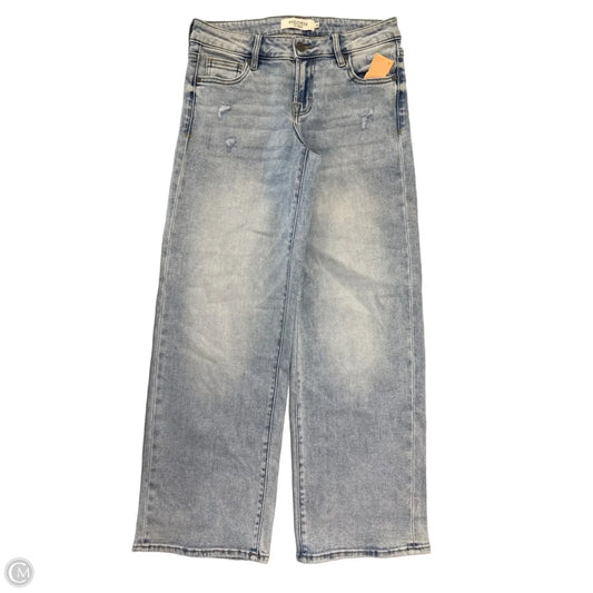 Jeans Wide Leg By Hidden In Blue Denim, Size: 0