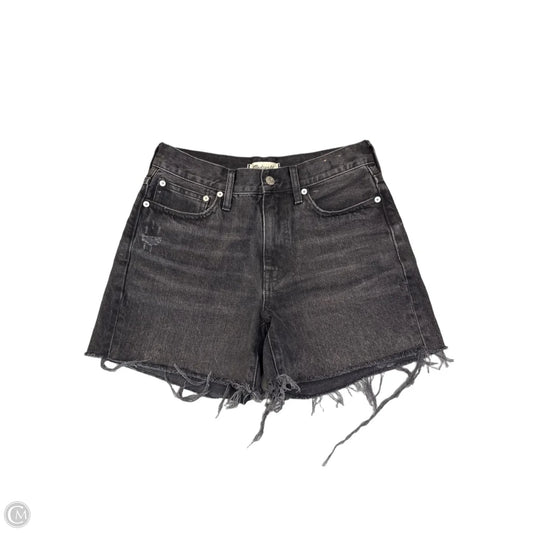 Shorts By Madewell In Black Denim, Size: Xs