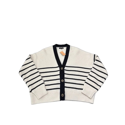 Sweater Cardigan By Quince In White, Size: S