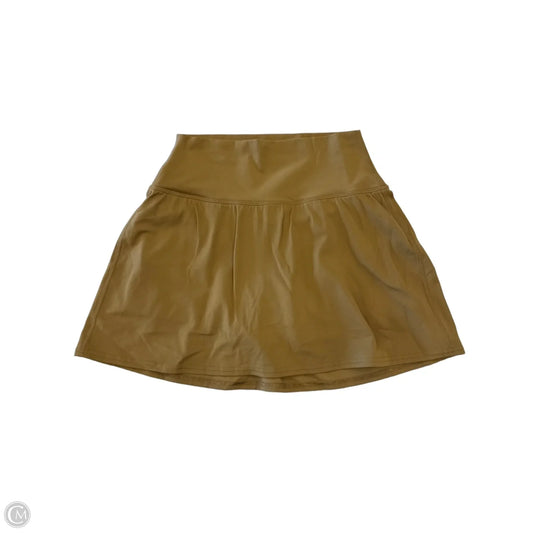 Athletic Skort By Lululemon In Brown, Size: S