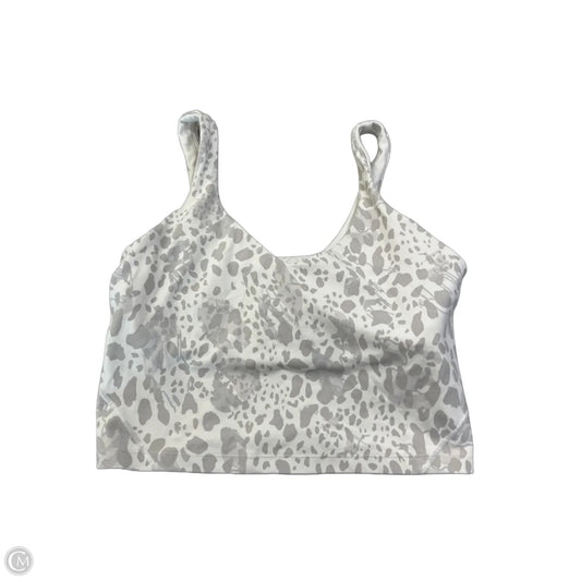 Athletic Tank Top By Lululemon In White, Size: M