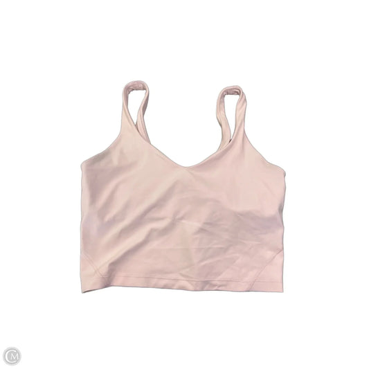 Athletic Bra By Lululemon In Pink, Size: M