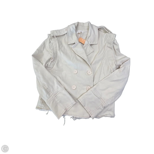 Jacket Denim By Bohme In Cream Denim, Size: Xs