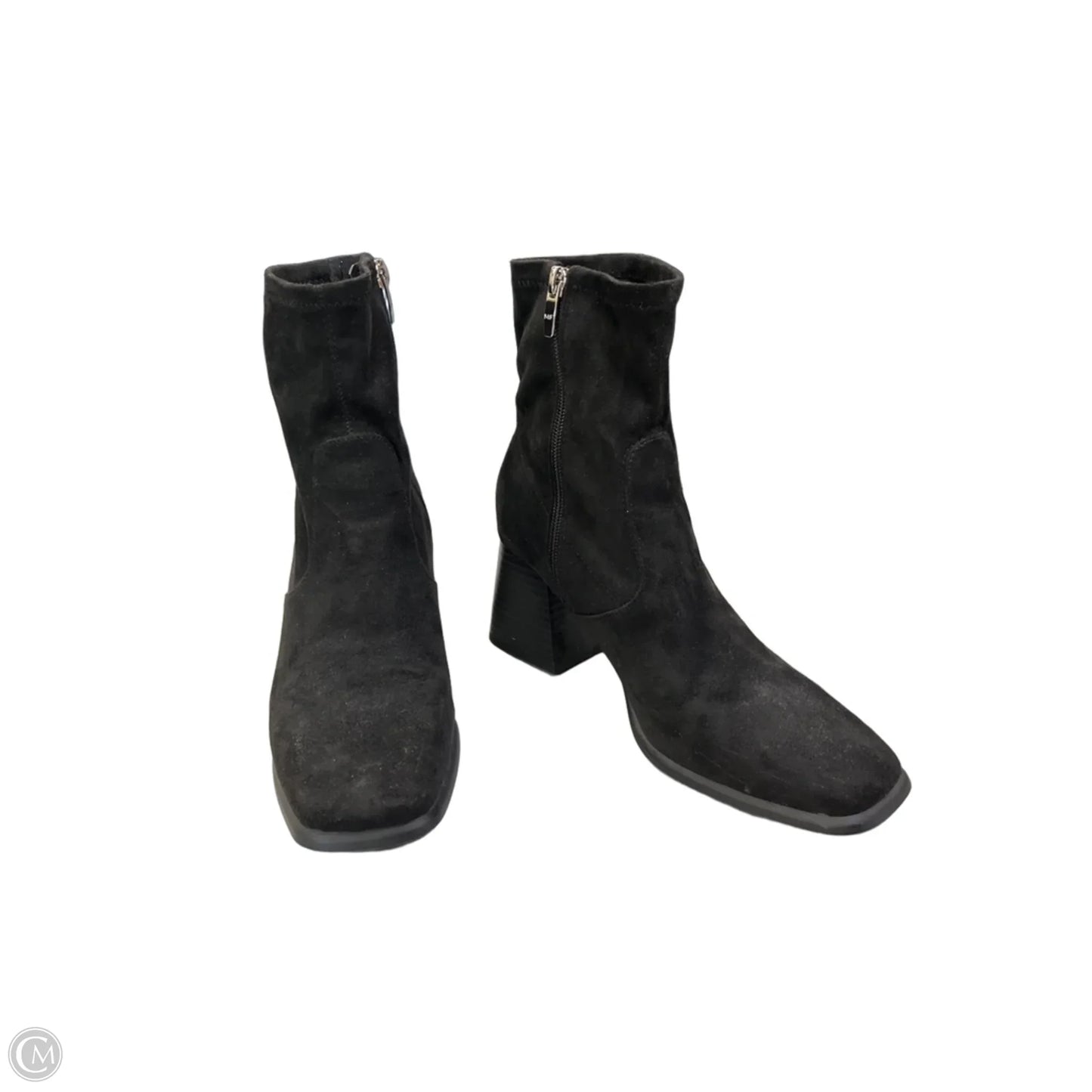 Boots Ankle Heels By Marc Fisher In Black, Size: 8
