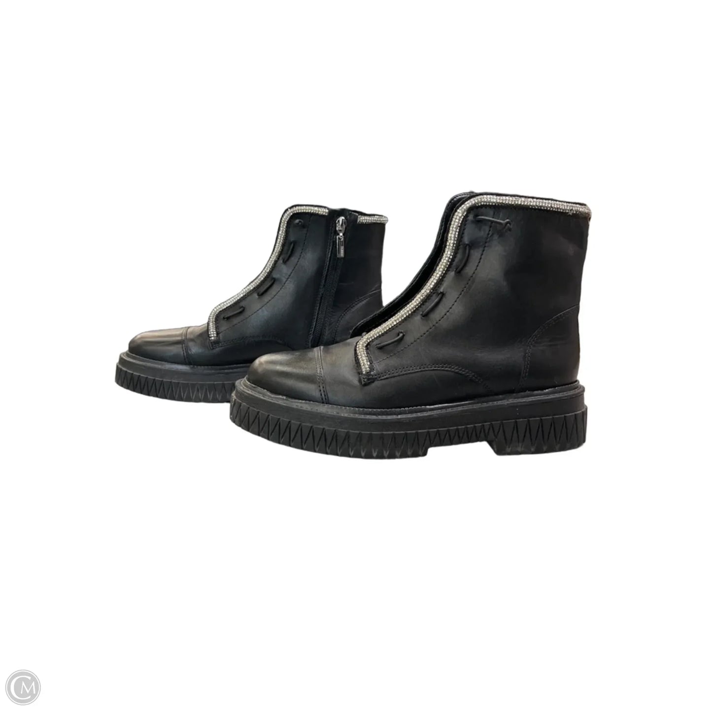 Boots Combat By Schutz In Black, Size: 9.5