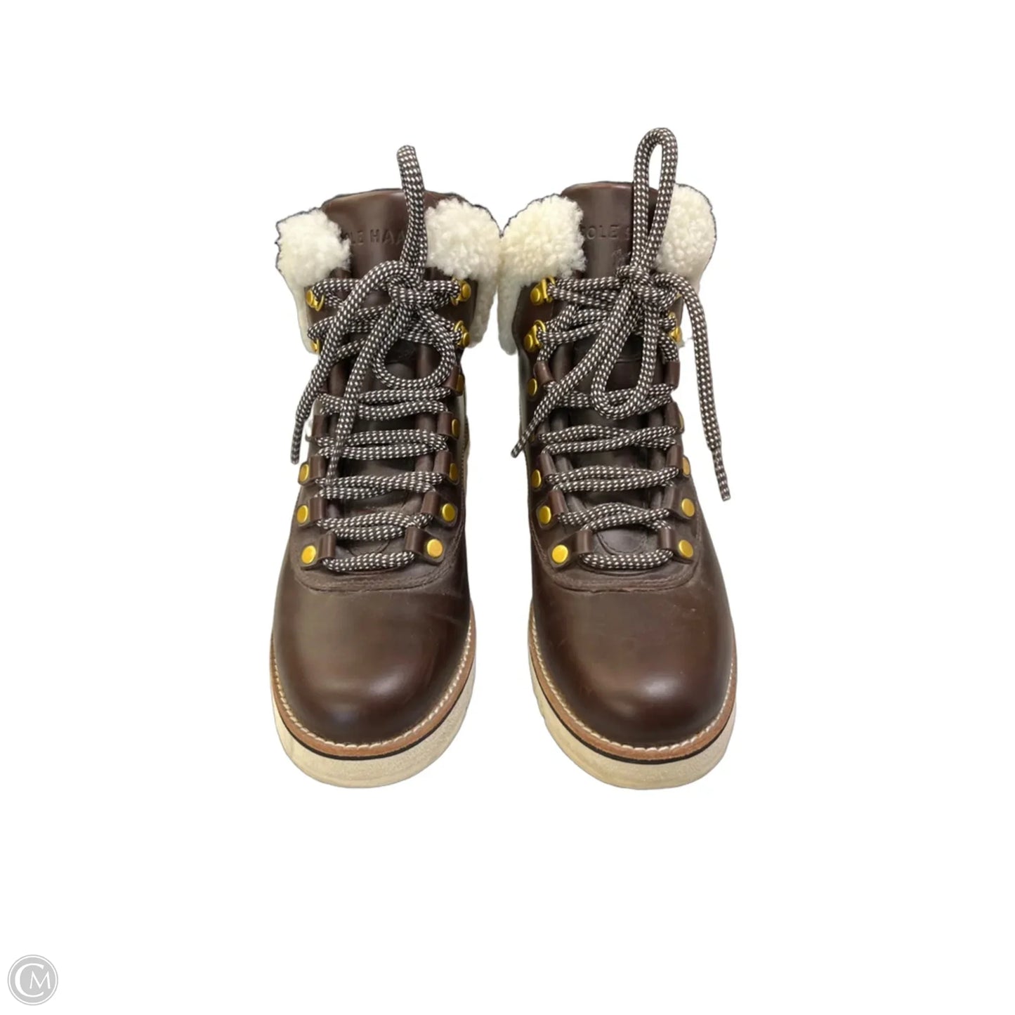 Boots Snow By Cole-haan In Brown, Size: 6.5