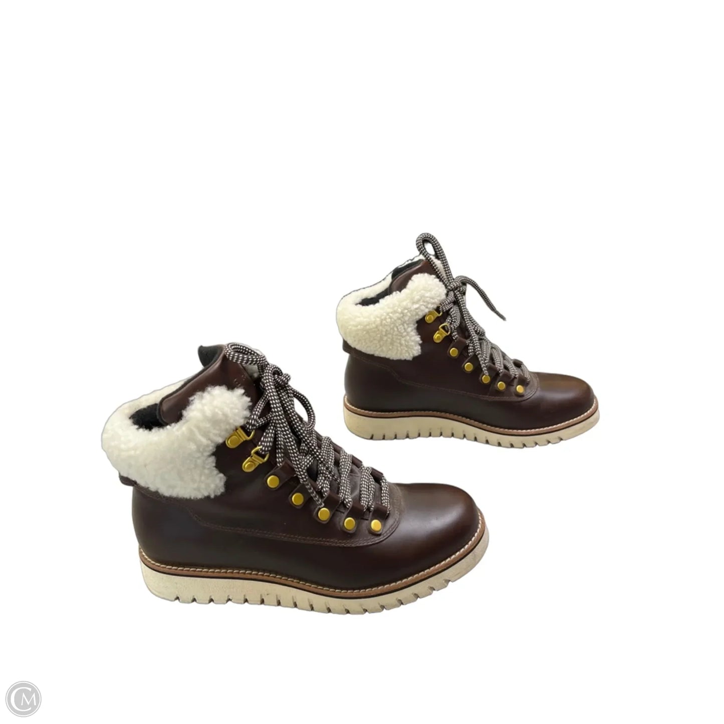 Boots Snow By Cole-haan In Brown, Size: 6.5