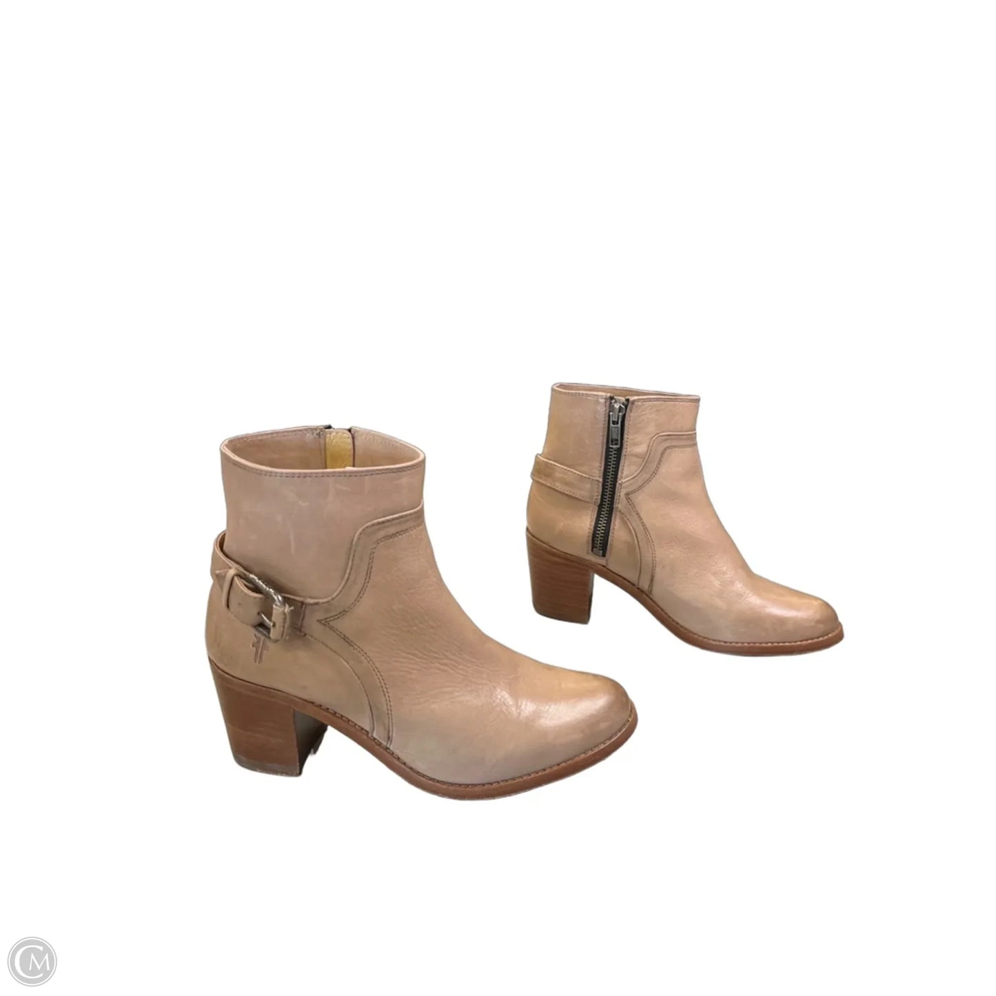 Boots Designer By Frye In Brown, Size: 6.5