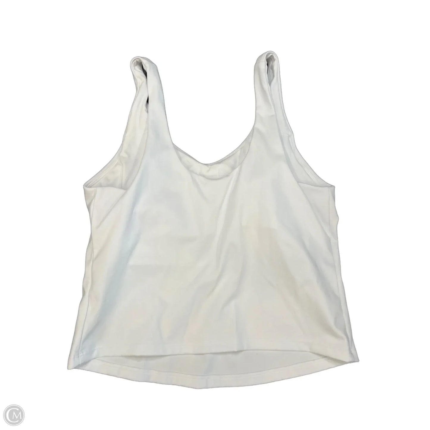 Athletic Tank Top By Flx In White, Size: M