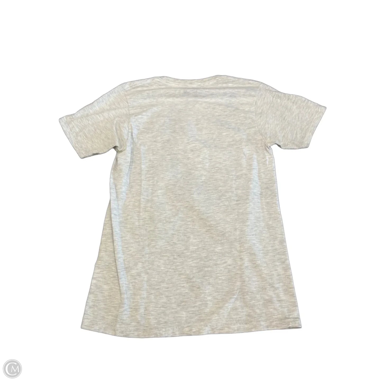 Top Short Sleeve By Clothes Mentor In Grey, Size: S
