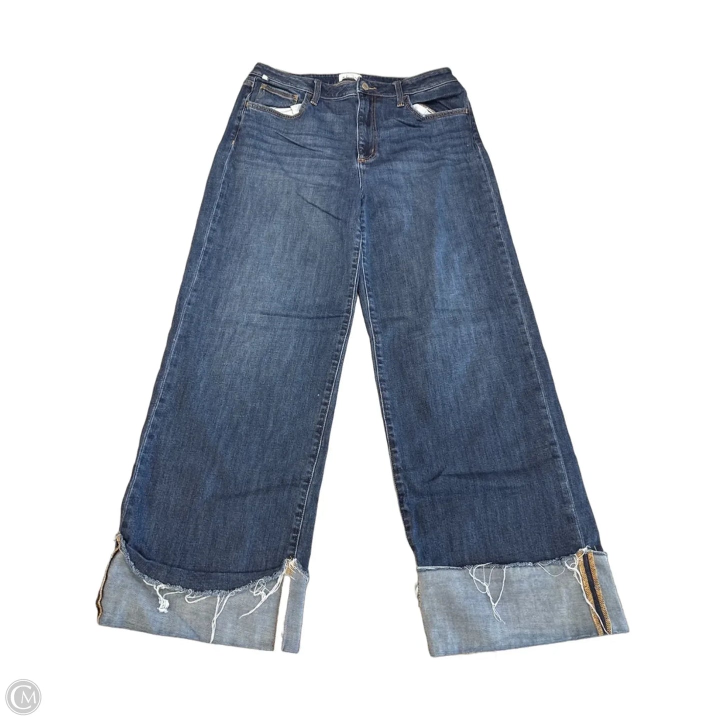 Jeans Wide Leg By Cma In Blue Denim, Size: 14