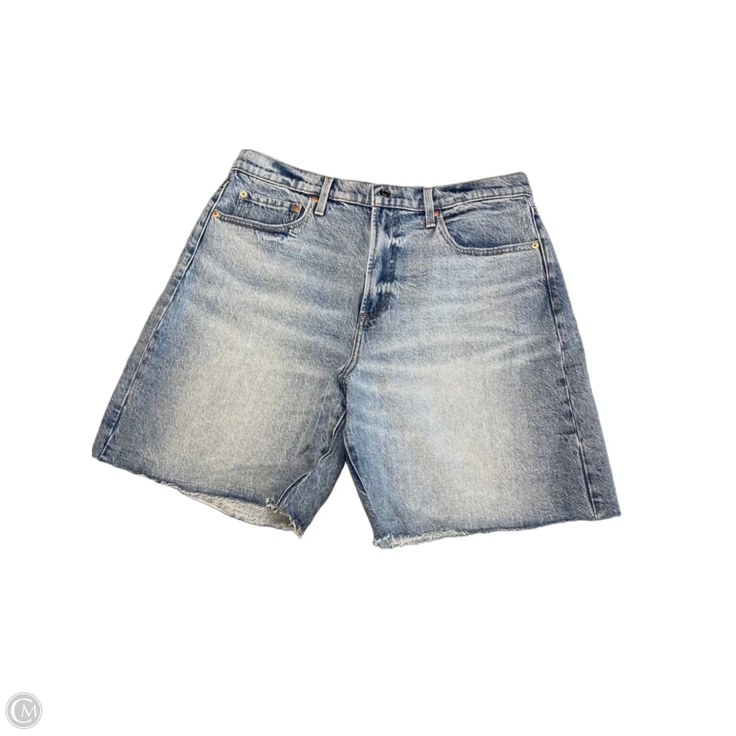 Shorts By Pistola In Blue Denim, Size: Xl