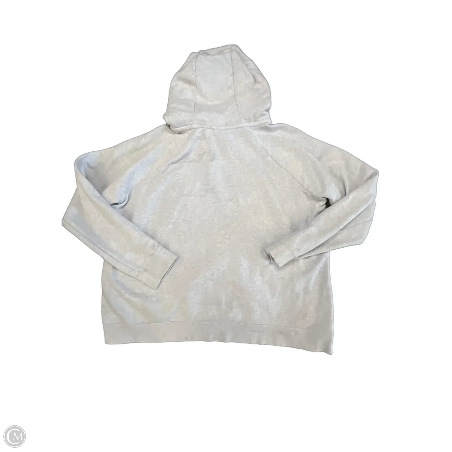 Athletic Sweatshirt Hoodie By Nike Apparel In Grey, Size: Xl
