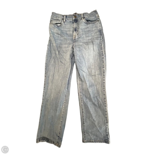 Jeans Straight By Dkny In Blue Denim, Size: 12