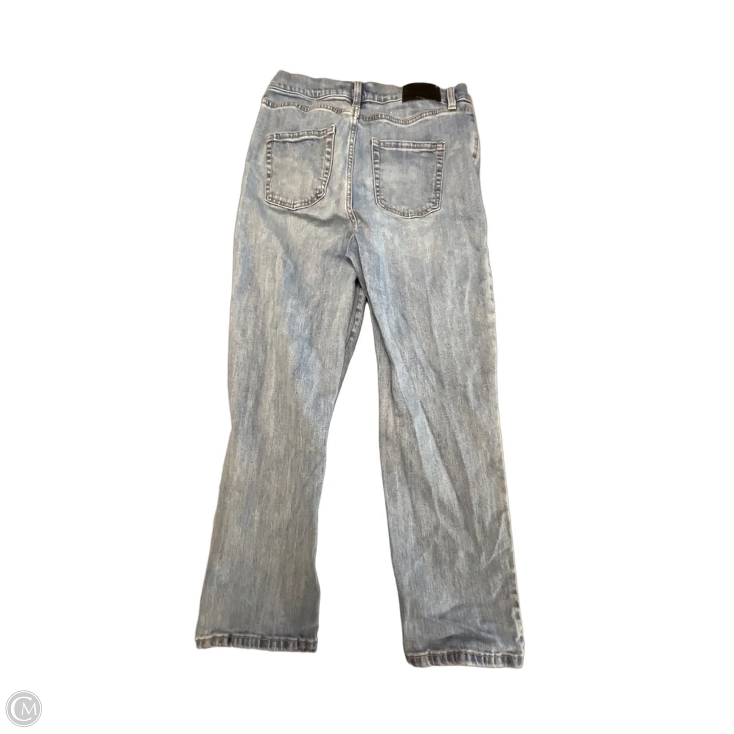 Jeans Straight By Dkny In Blue Denim, Size: 12