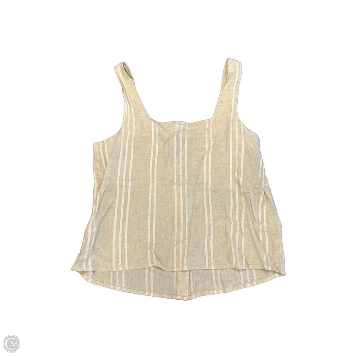 Blouse Sleeveless By Cloth & Stone In Tan, Size: Xs