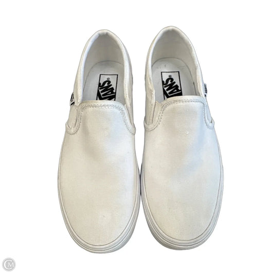 Shoes Sneakers By Vans In White, Size: 6.5