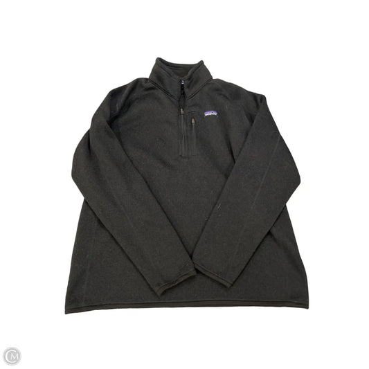 Sweatshirt Collar By Patagonia In Black, Size: Xl