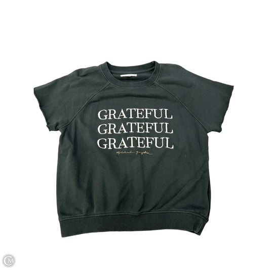 Top Short Sleeve By Spiritual Gangster In Green, Size: M