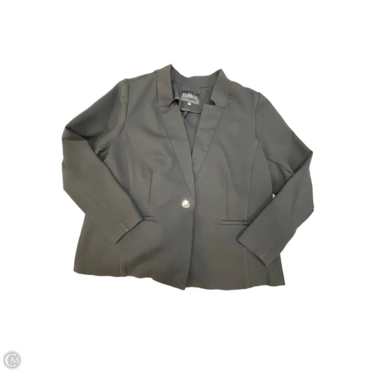 Blazer By Eloquii In Black, Size: 3x