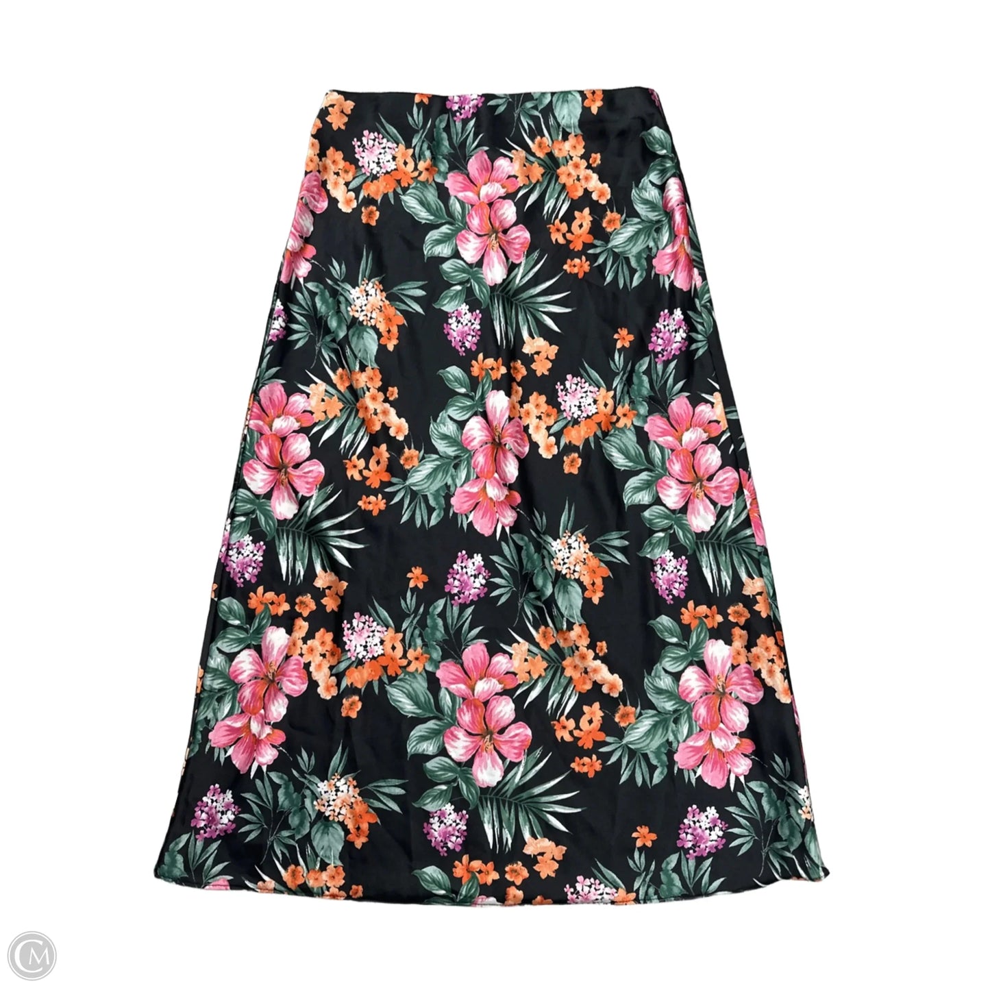 Skirt Midi By Miami In Floral Print, Size: M