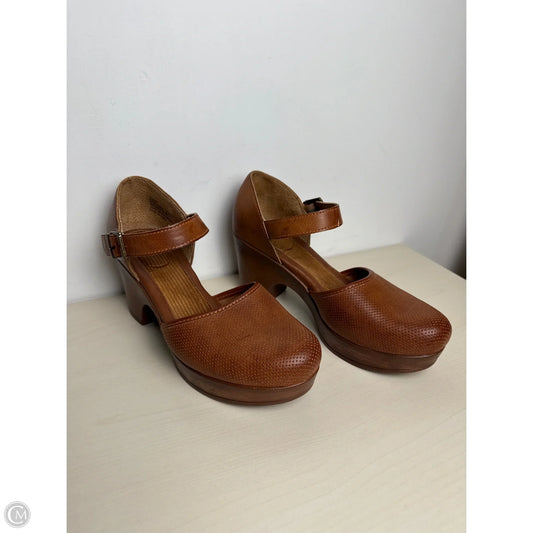 Shoes Heels Block By Born In Tan, Size: 8.5