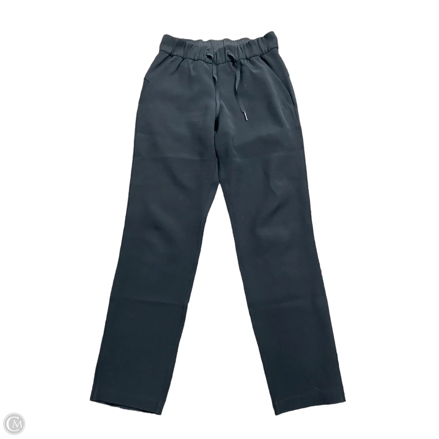 Athletic Pants By Lululemon In Black, Size: Xs
