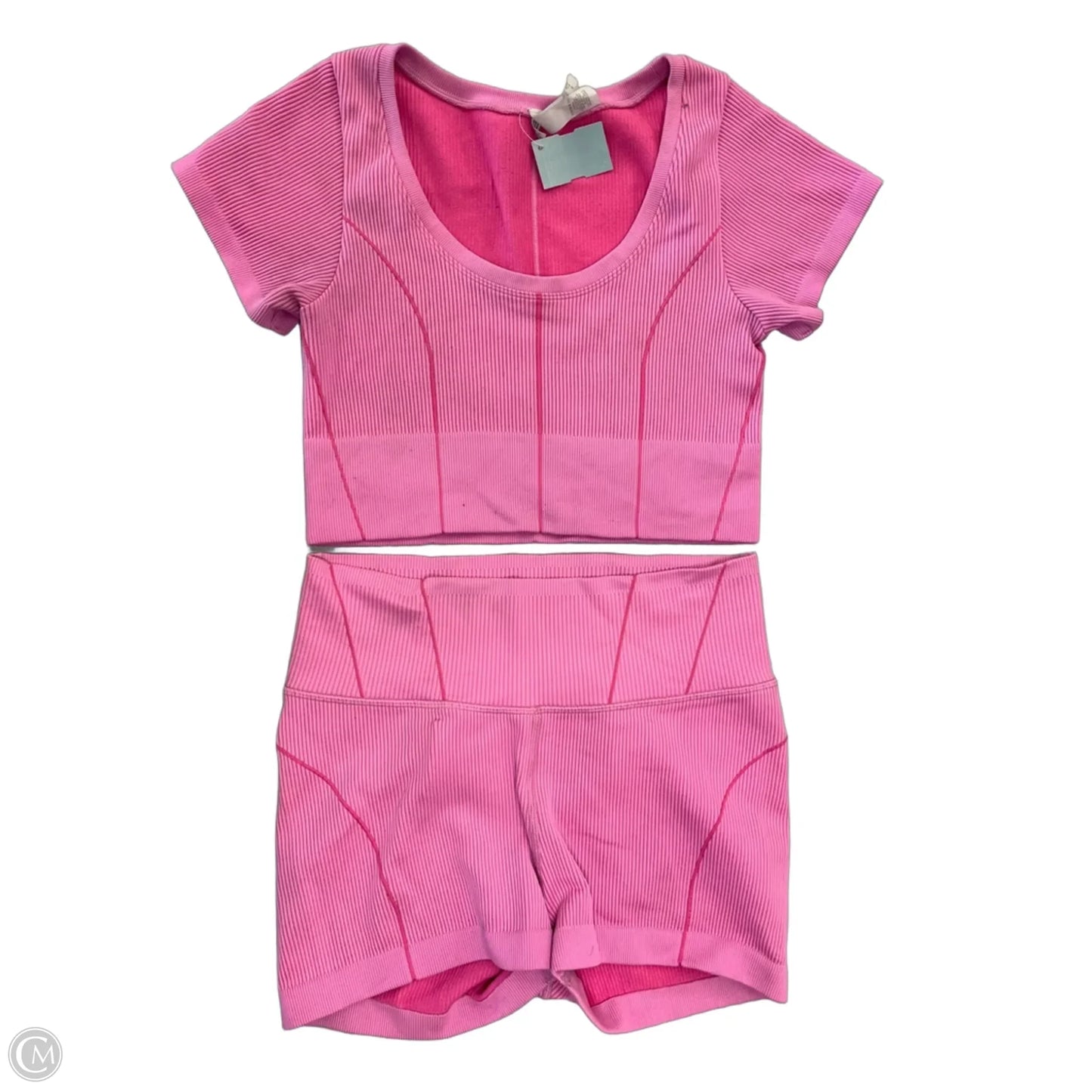 Athletic Shorts 2pc By Offline In Pink, Size: L