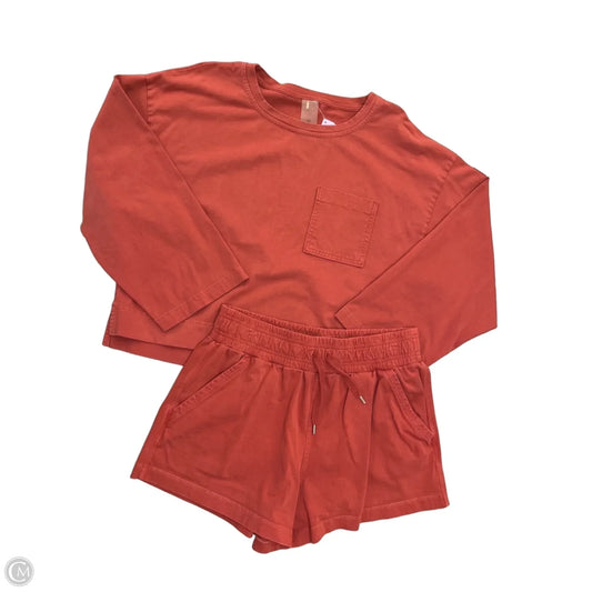 Shorts Set By Calia In Red, Size: M